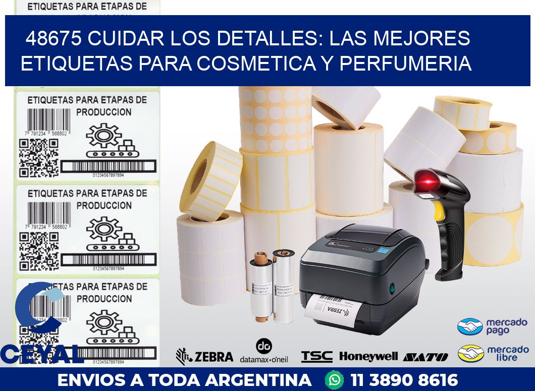 48675 CUIDAR LOS DETALLES: LAS MEJORES ETIQUETAS PARA COSMETICA Y PERFUMERIA