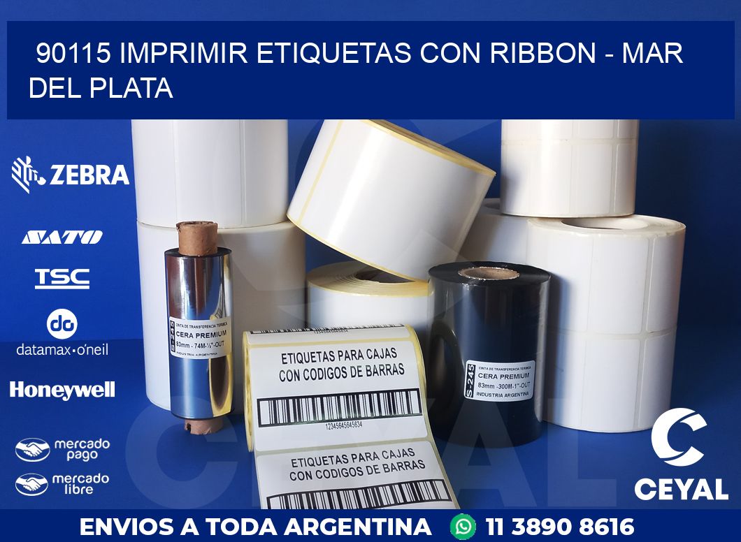 90115 IMPRIMIR ETIQUETAS CON RIBBON – MAR DEL PLATA