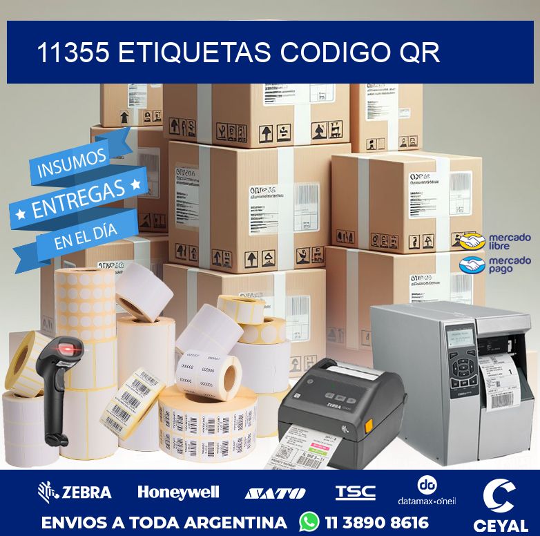 11355 ETIQUETAS CODIGO QR