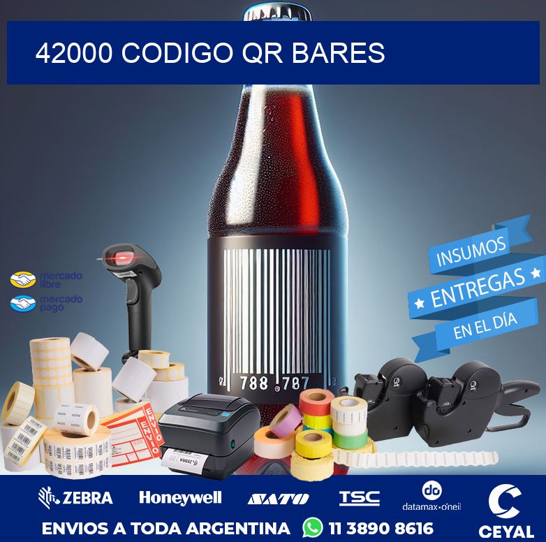 42000 CODIGO QR BARES