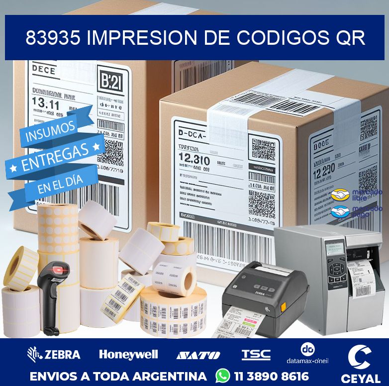 83935 IMPRESION DE CODIGOS QR