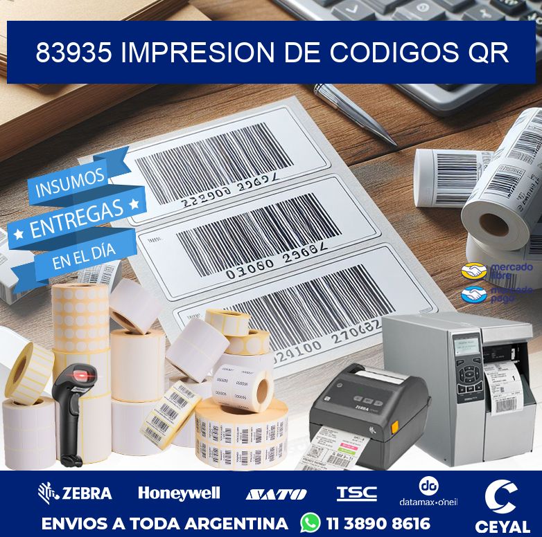83935 IMPRESION DE CODIGOS QR