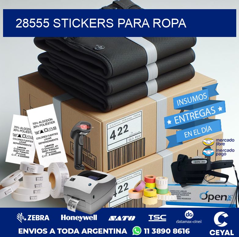 28555 STICKERS PARA ROPA