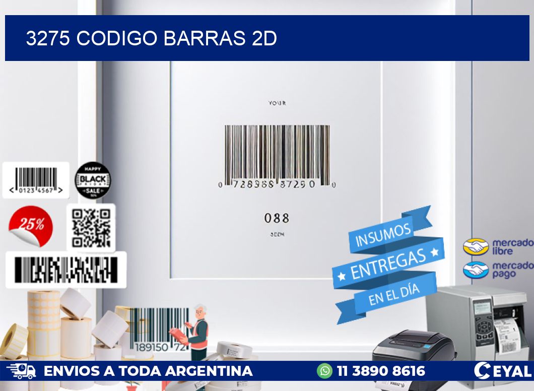 3275 CODIGO BARRAS 2D