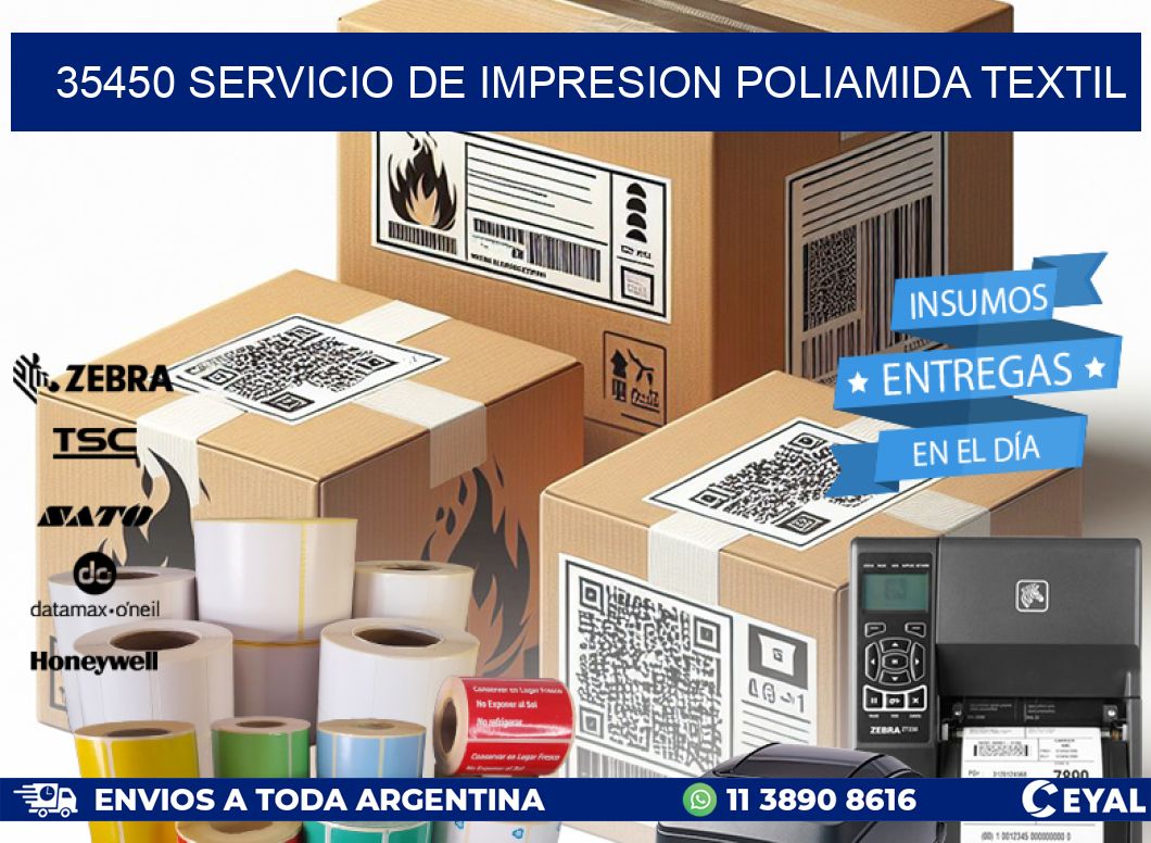 35450 SERVICIO DE IMPRESION POLIAMIDA TEXTIL