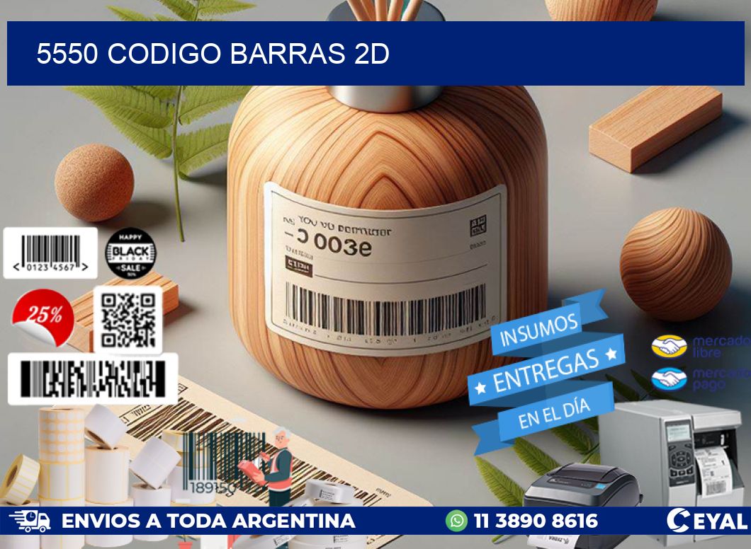 5550 CODIGO BARRAS 2D
