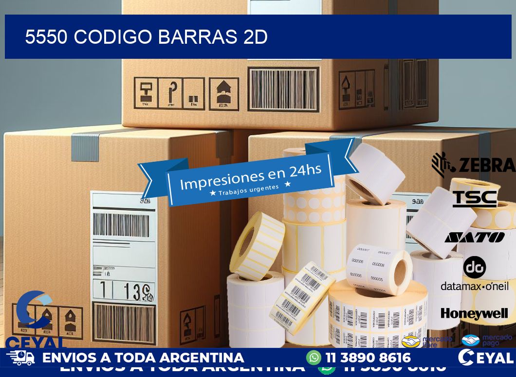 5550 CODIGO BARRAS 2D