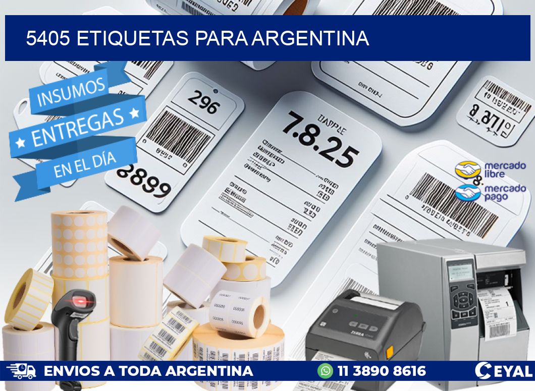 5405 ETIQUETAS PARA ARGENTINA