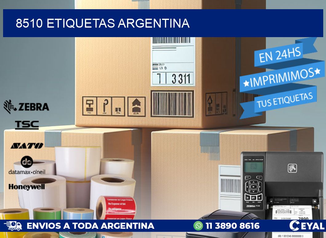 8510 ETIQUETAS ARGENTINA