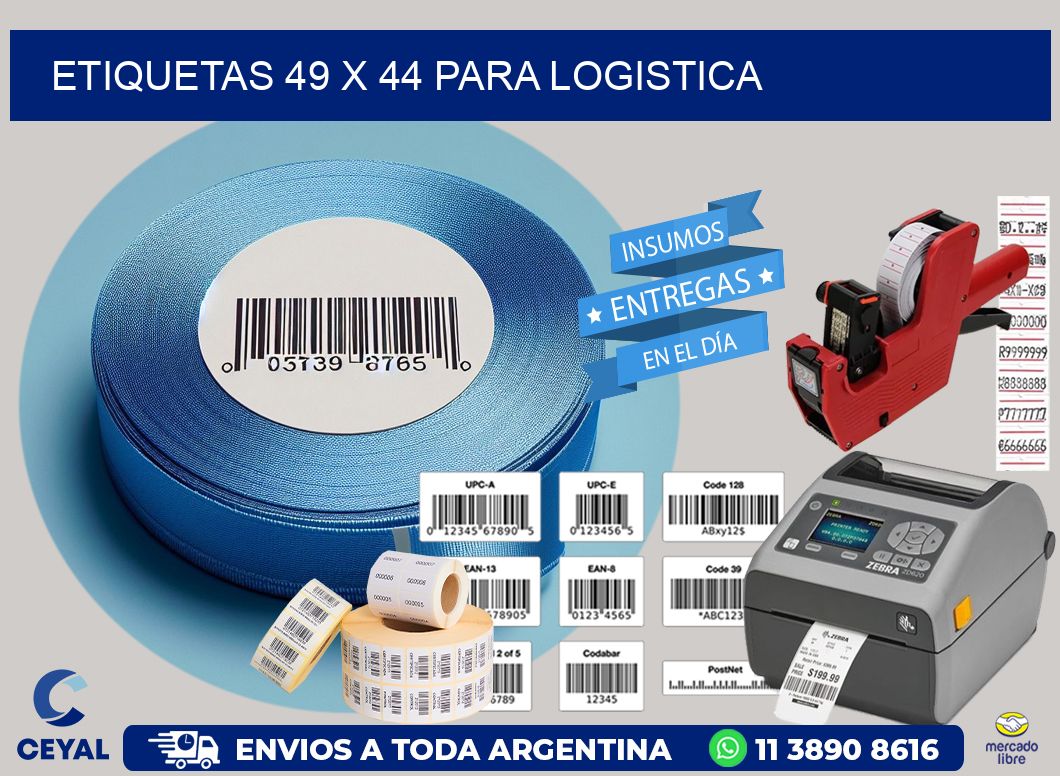 ETIQUETAS 49 x 44 PARA LOGISTICA