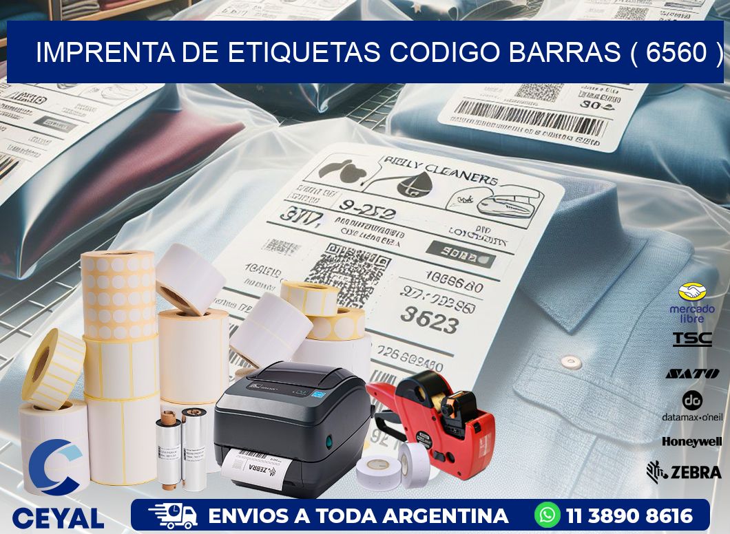 imprenta de etiquetas codigo barras ( 6560 )