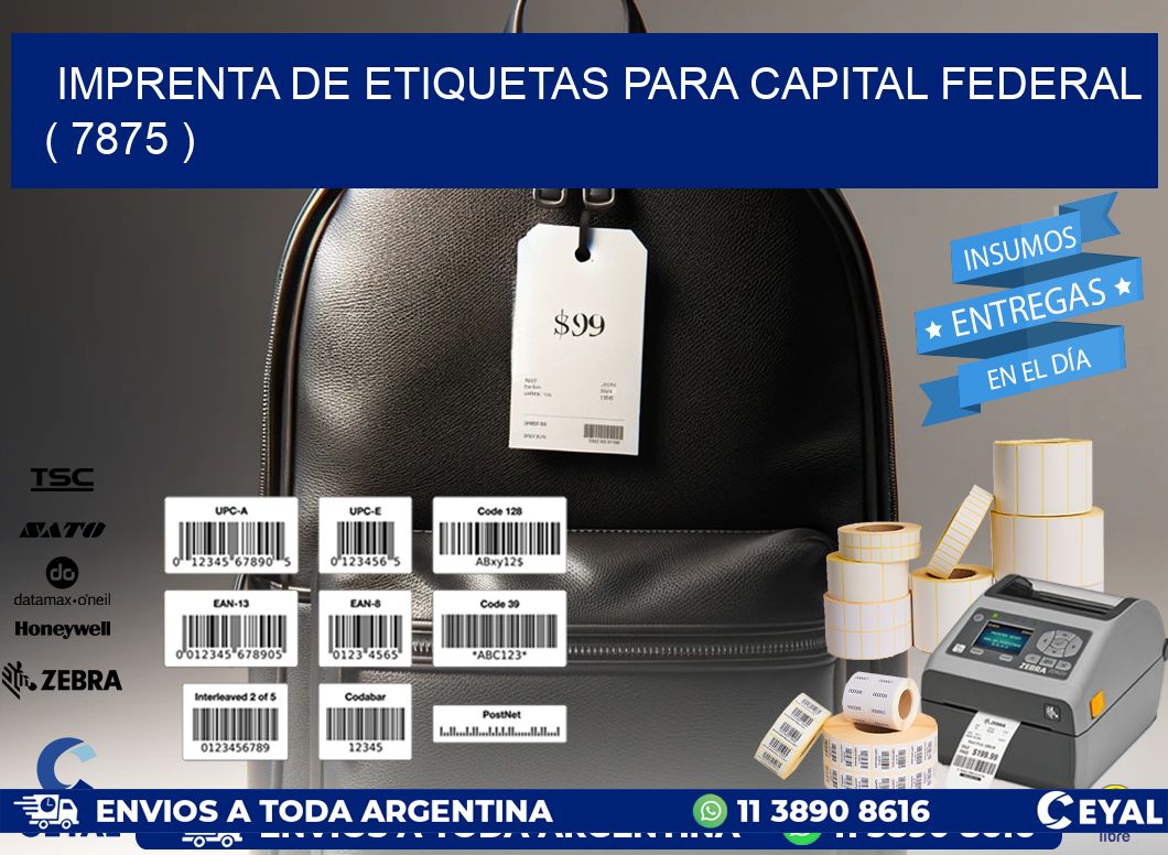 imprenta de etiquetas para capital federal  ( 7875 )