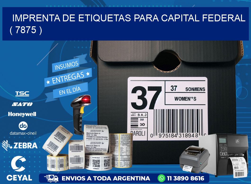 imprenta de etiquetas para capital federal  ( 7875 )