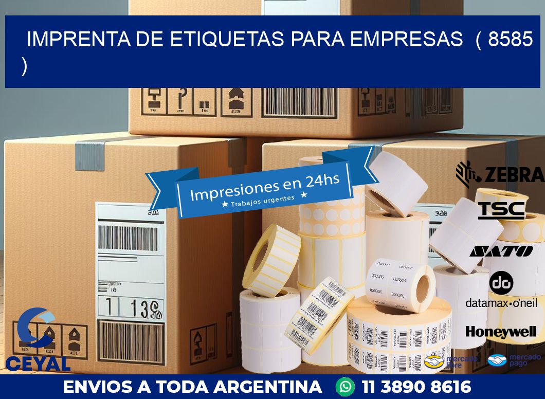 imprenta de etiquetas para empresas  ( 8585 )