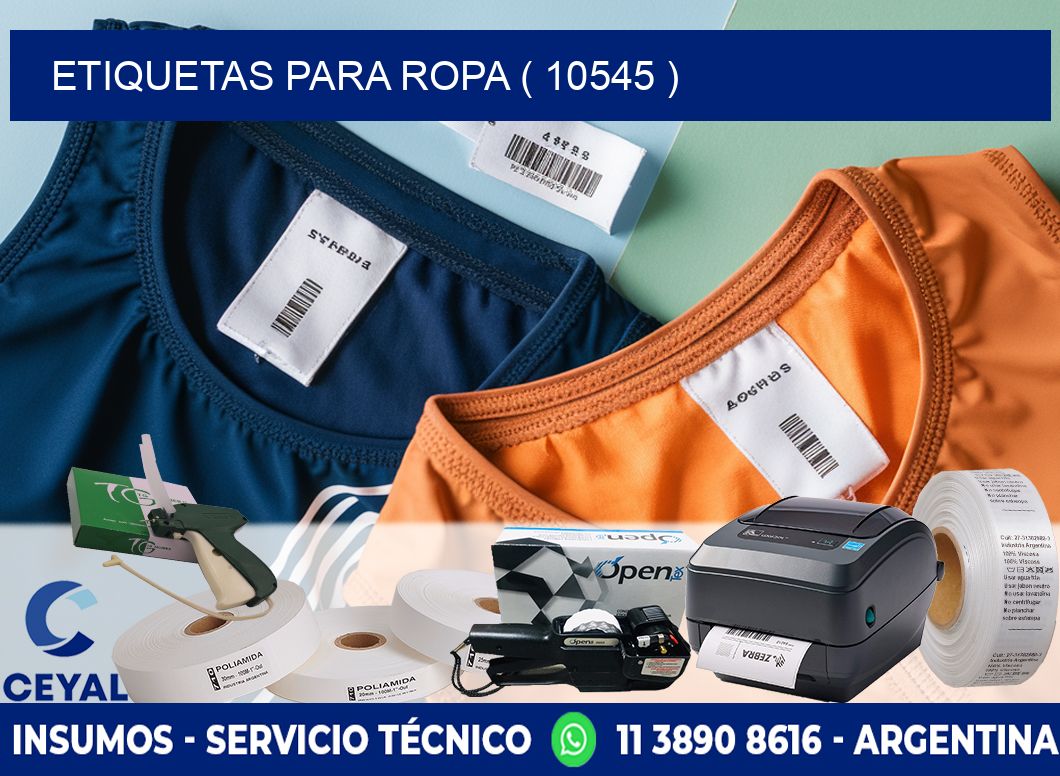 ETIQUETAS PARA ROPA ( 10545 )