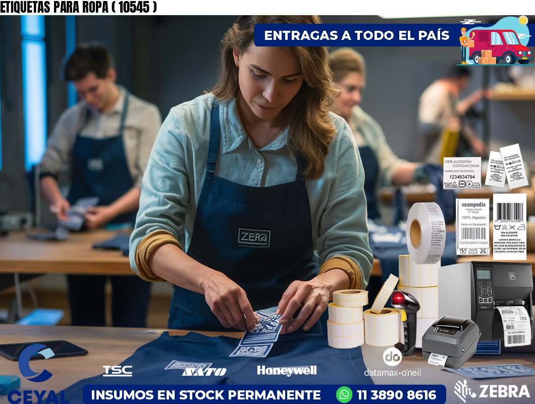 ETIQUETAS PARA ROPA ( 10545 )