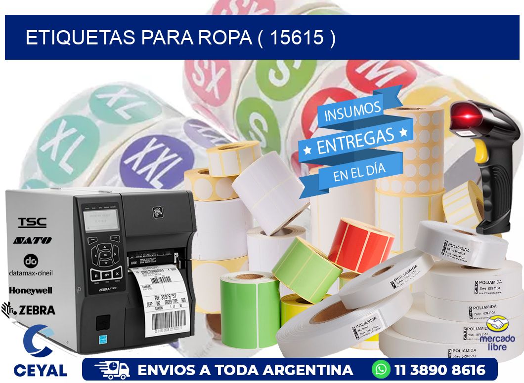 ETIQUETAS PARA ROPA ( 15615 )