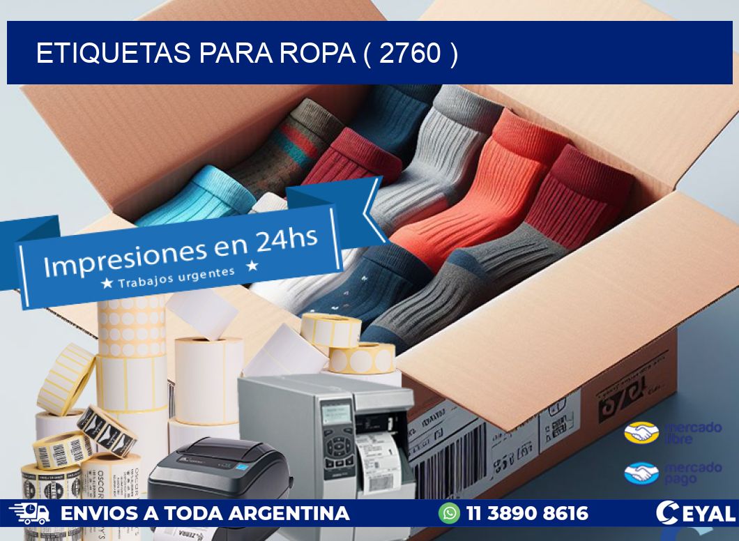 ETIQUETAS PARA ROPA ( 2760 )