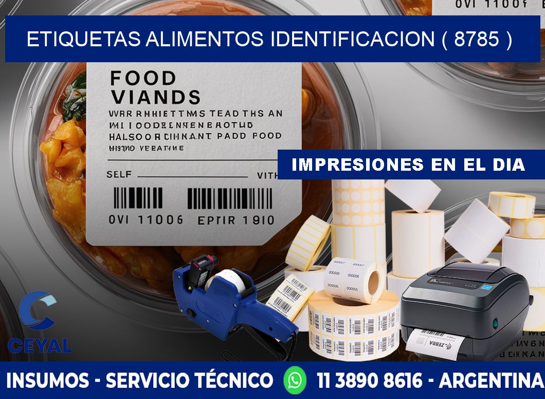 etiquetas alimentos identificacion ( 8785 )