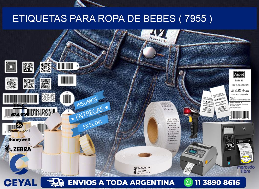 etiquetas para ropa de bebes ( 7955 )