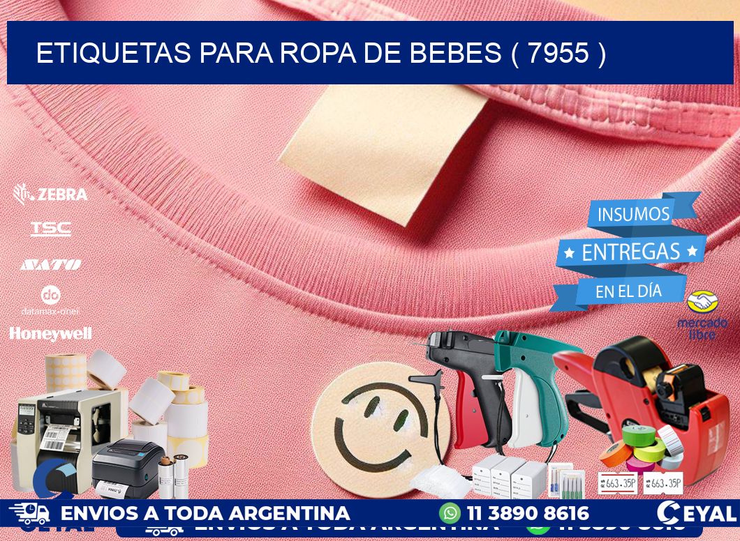 etiquetas para ropa de bebes ( 7955 )