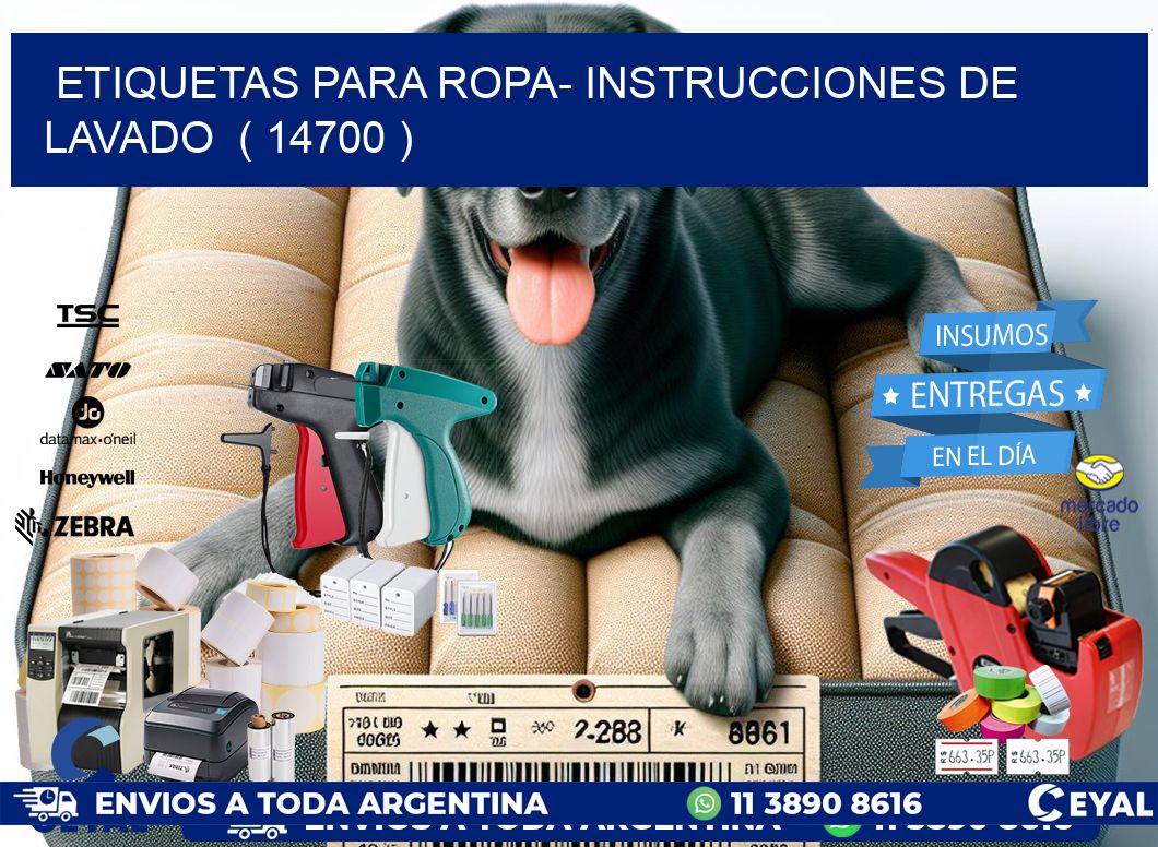 etiquetas para ropa- instrucciones de lavado  ( 14700 )