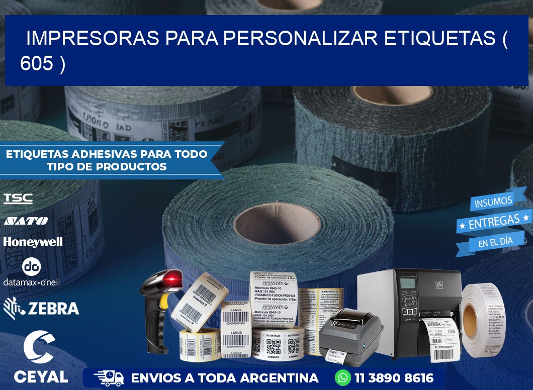 impresoras para personalizar etiquetas ( 605 )