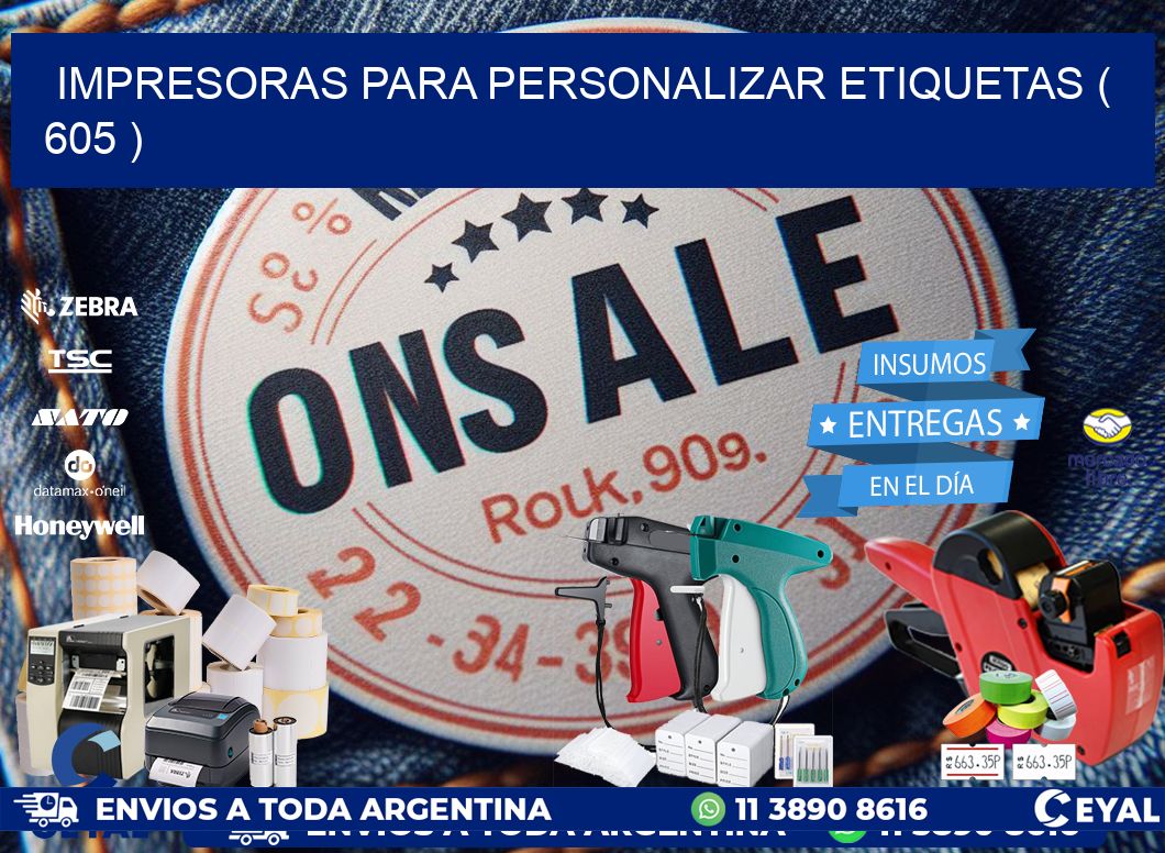impresoras para personalizar etiquetas ( 605 )