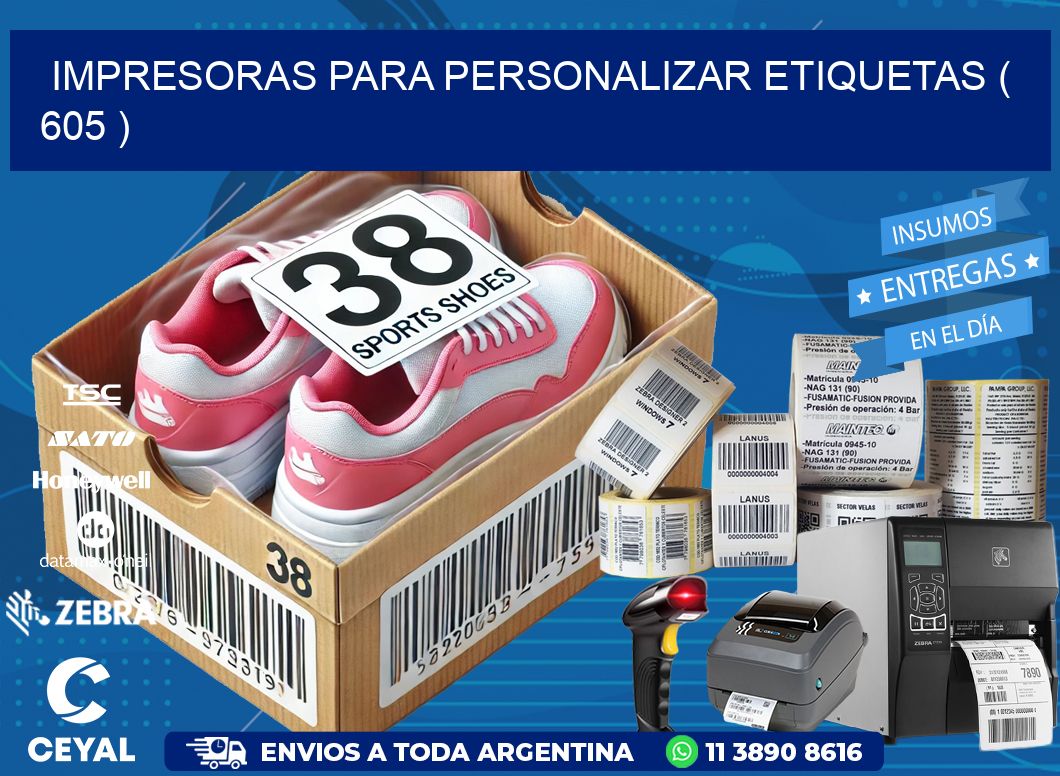impresoras para personalizar etiquetas ( 605 )