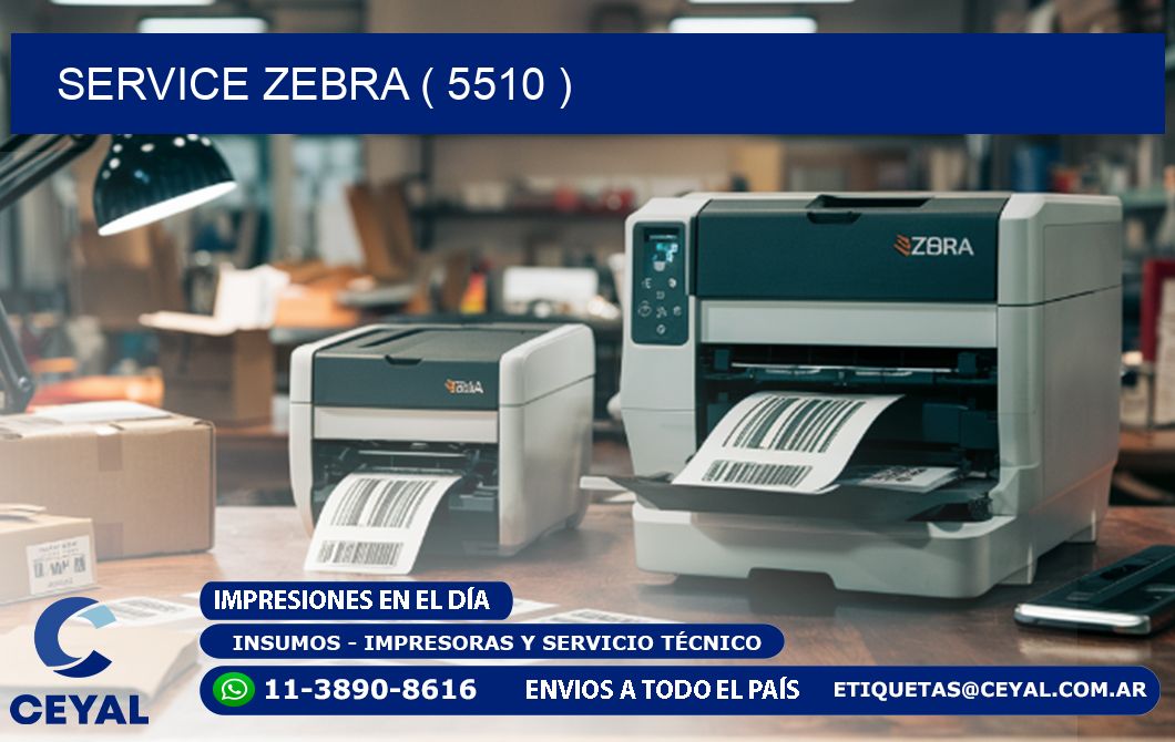 service zebra ( 5510 )
