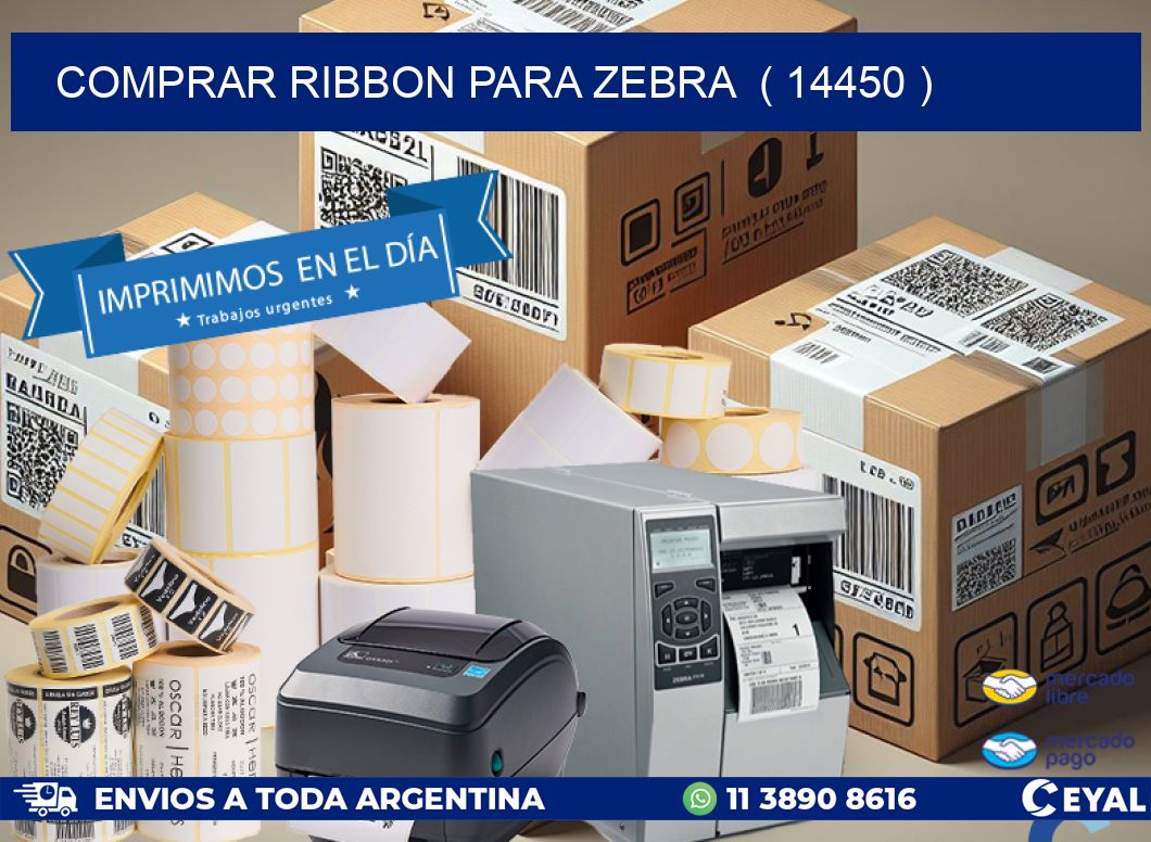 COMPRAR RIBBON PARA ZEBRA  ( 14450 )