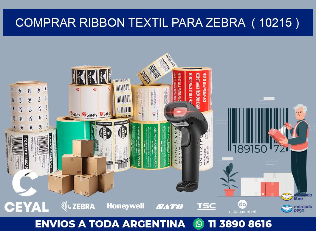 COMPRAR RIBBON TEXTIL PARA ZEBRA  ( 10215 )