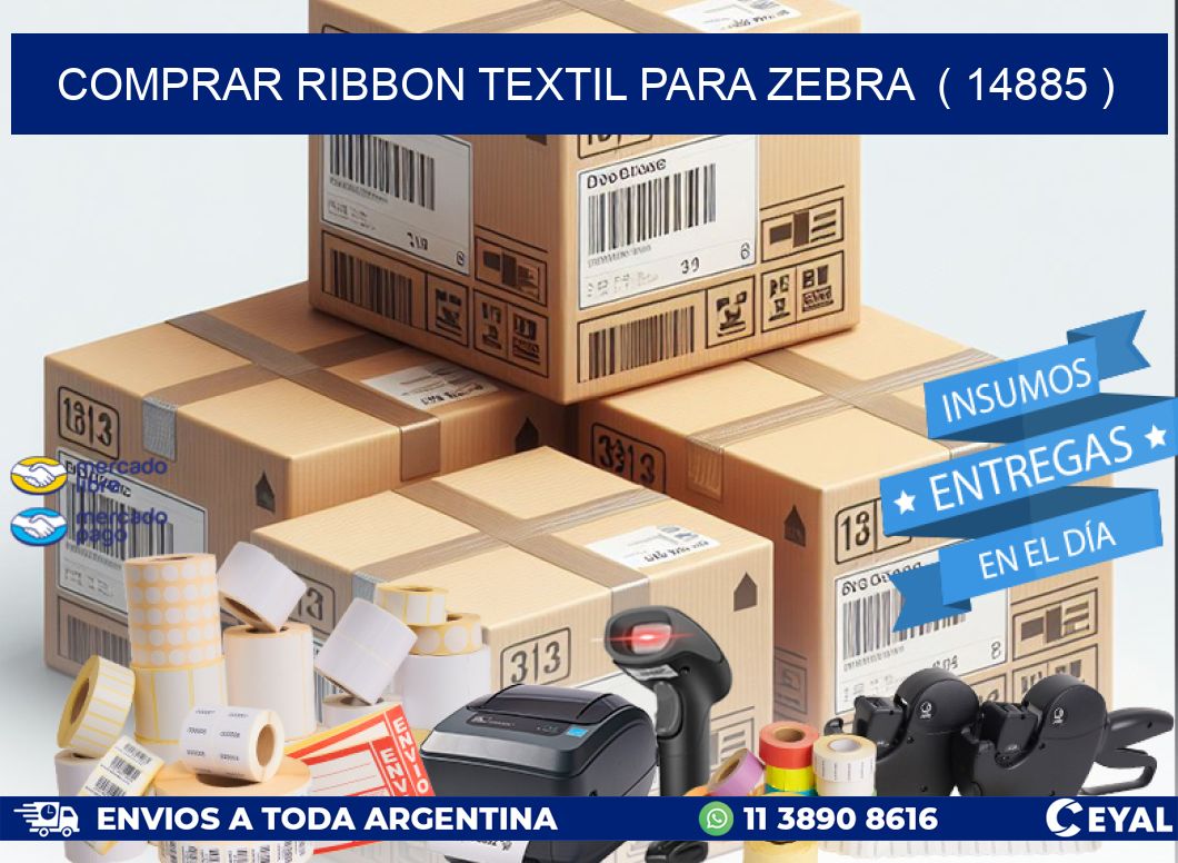 COMPRAR RIBBON TEXTIL PARA ZEBRA  ( 14885 )