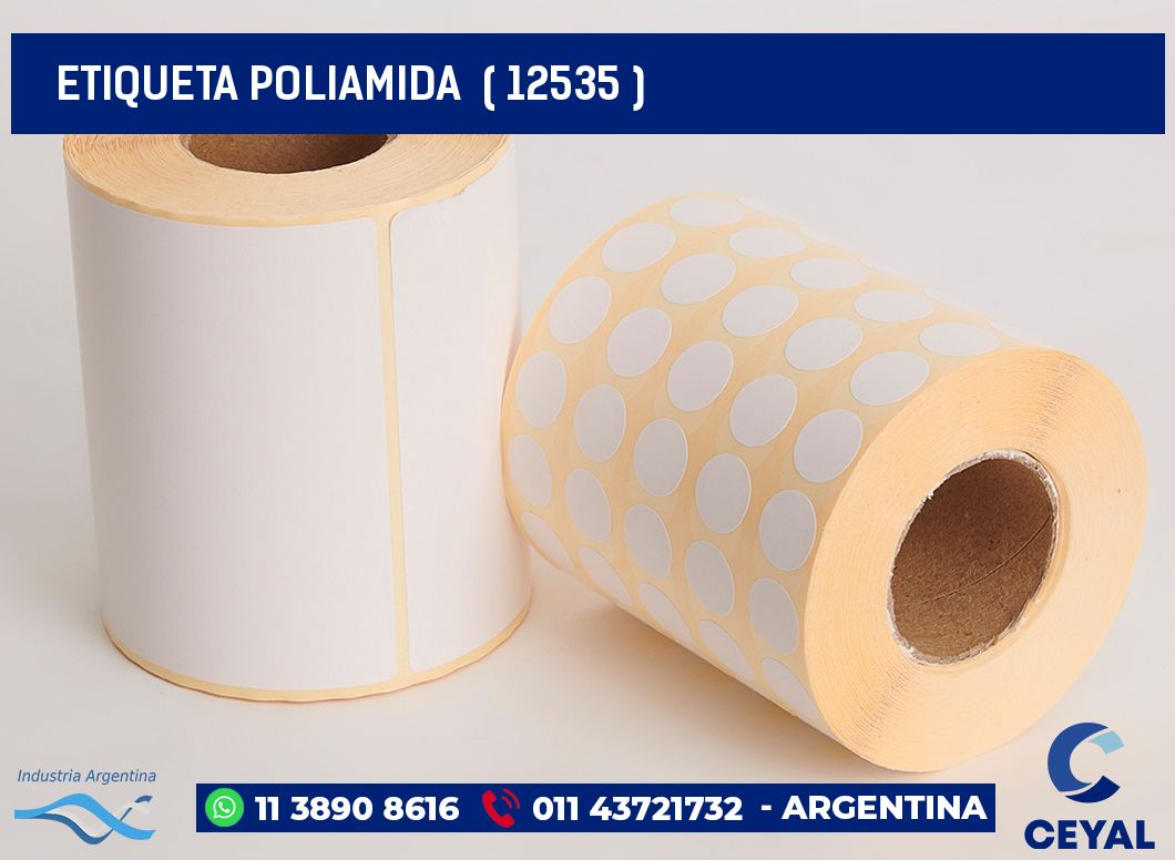 ETIQUETA POLIAMIDA  ( 12535 )