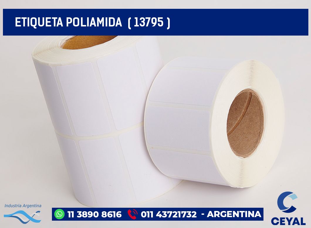 ETIQUETA POLIAMIDA  ( 13795 )