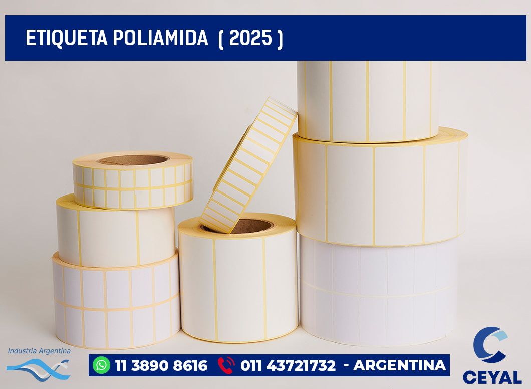 ETIQUETA POLIAMIDA  ( 2025 )