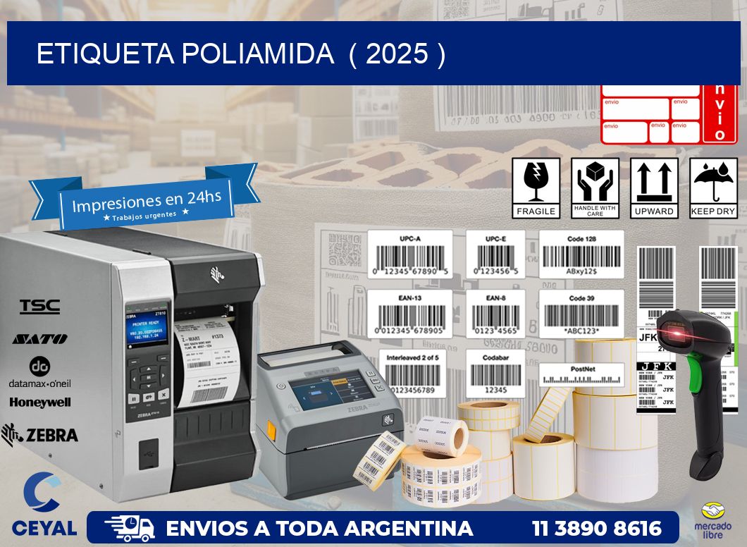ETIQUETA POLIAMIDA  ( 2025 )