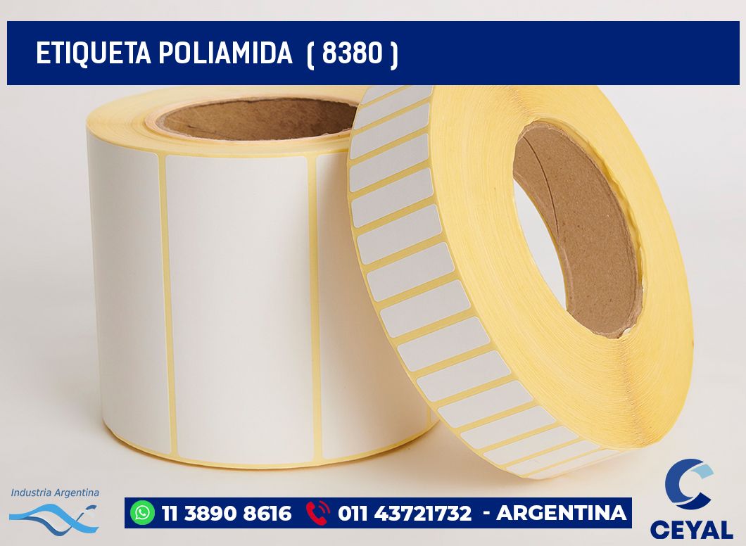 ETIQUETA POLIAMIDA  ( 8380 )