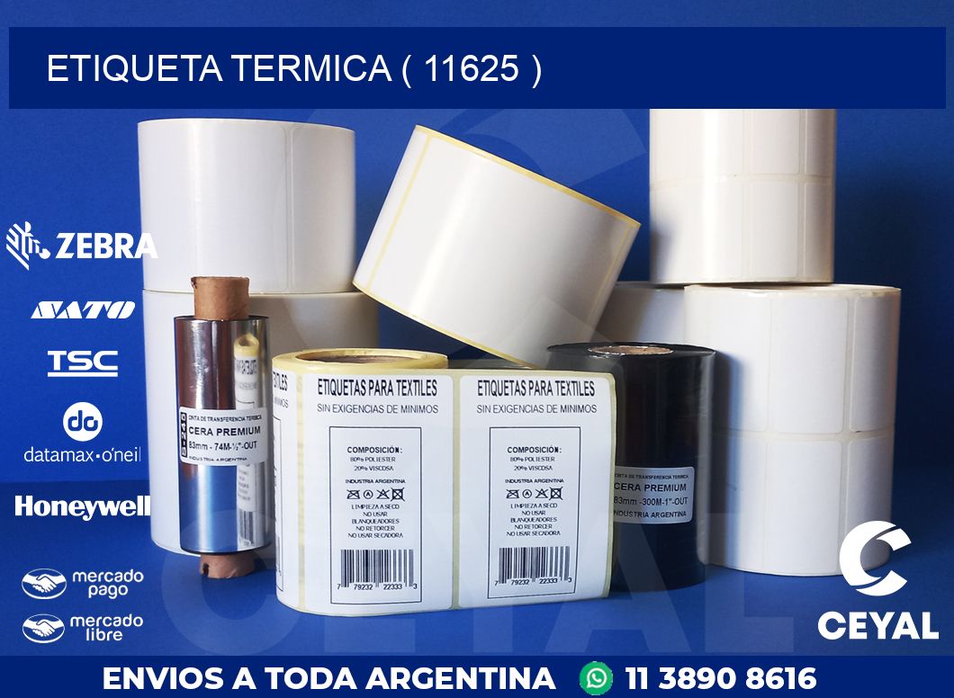 ETIQUETA TERMICA ( 11625 )