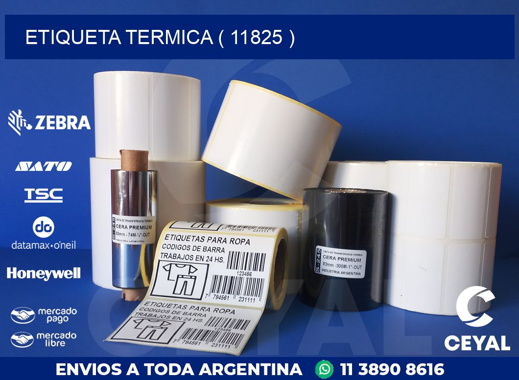 ETIQUETA TERMICA ( 11825 )