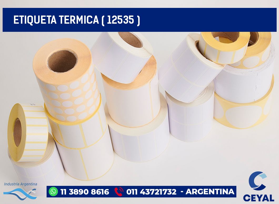 ETIQUETA TERMICA ( 12535 )