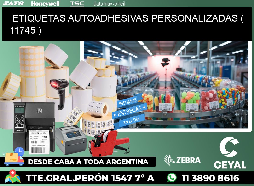 ETIQUETAS AUTOADHESIVAS PERSONALIZADAS ( 11745 )
