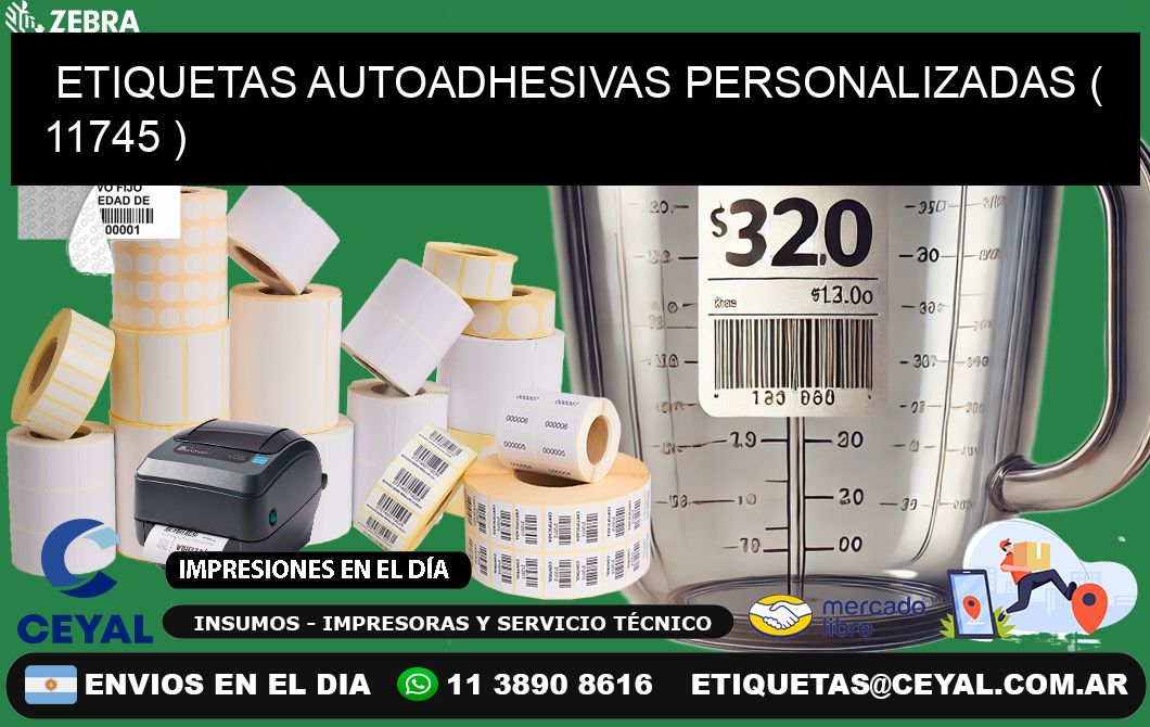 ETIQUETAS AUTOADHESIVAS PERSONALIZADAS ( 11745 )