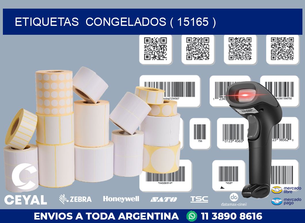ETIQUETAS  CONGELADOS ( 15165 )