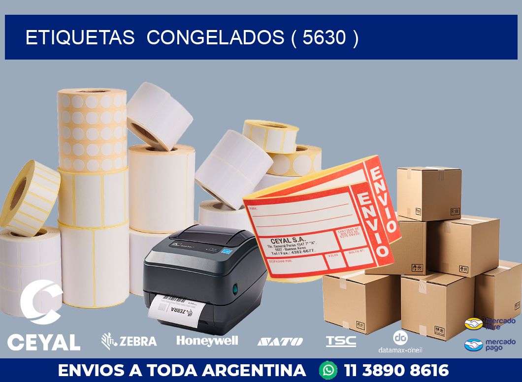 ETIQUETAS  CONGELADOS ( 5630 )