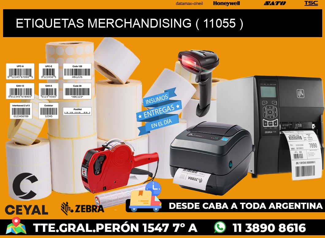 ETIQUETAS MERCHANDISING ( 11055 )