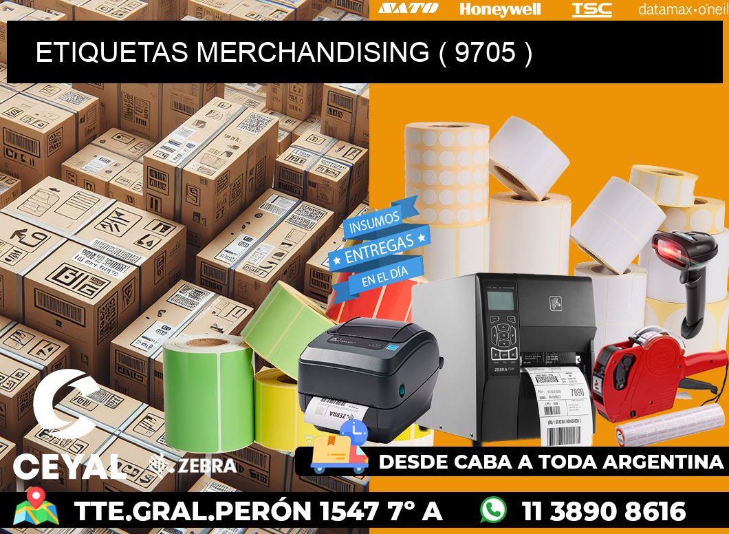 ETIQUETAS MERCHANDISING ( 9705 )