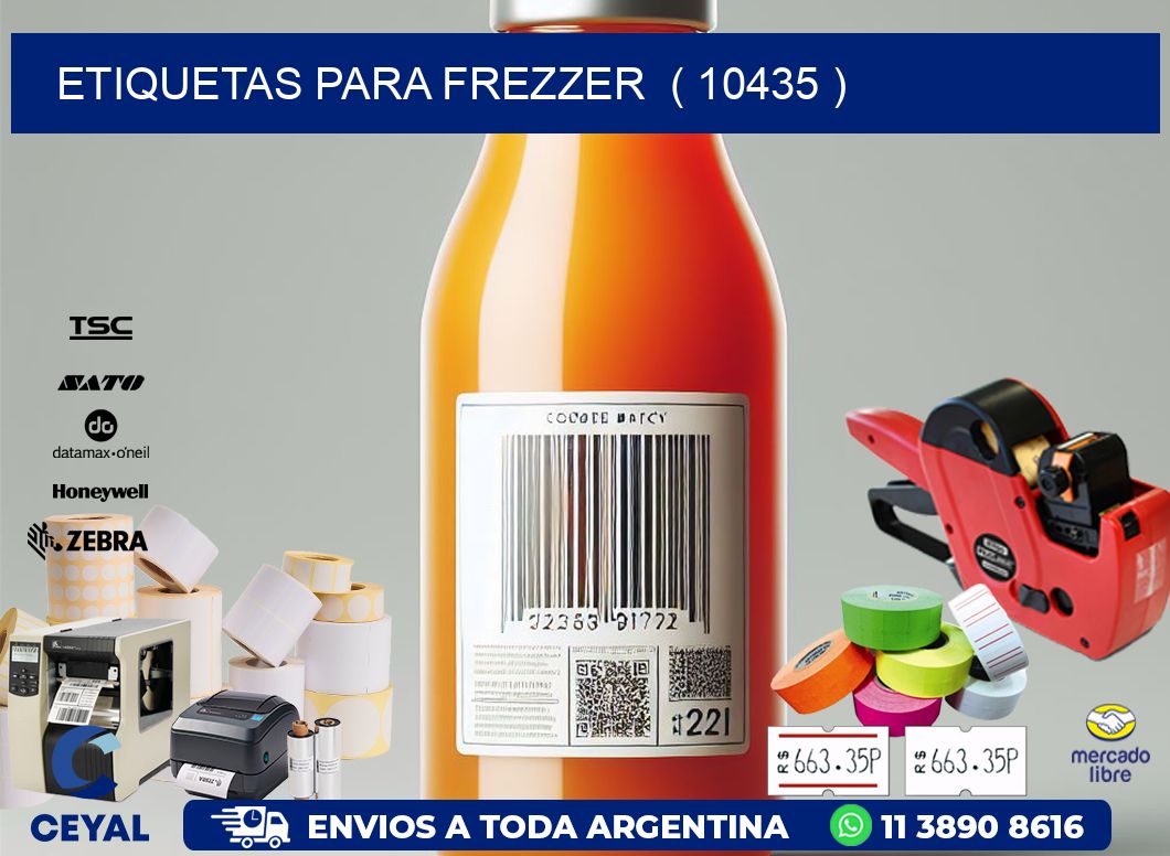 ETIQUETAS PARA FREZZER  ( 10435 )