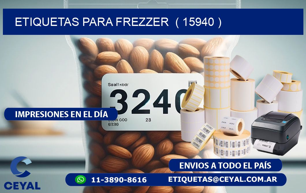 ETIQUETAS PARA FREZZER  ( 15940 )