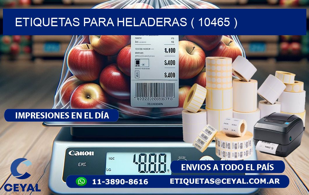 ETIQUETAS PARA HELADERAS ( 10465 )